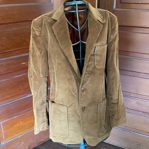 Vintage Men’s Brown Corduroy 38 Reg Blazer